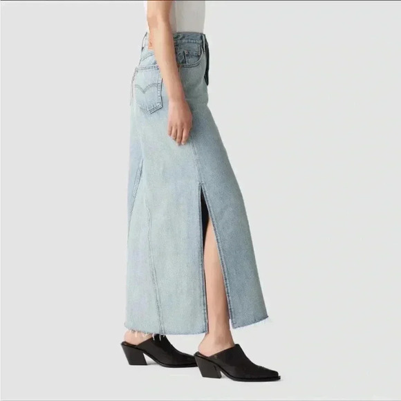 Levi's® Women's Iconic Maxi Skirt - Not In The Mood 31 - Picture 2 of 5